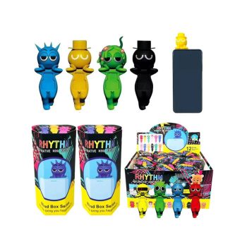 Sonny Angel Rhythm Monster mini figurák teljes széria Blind Box csomagolásban