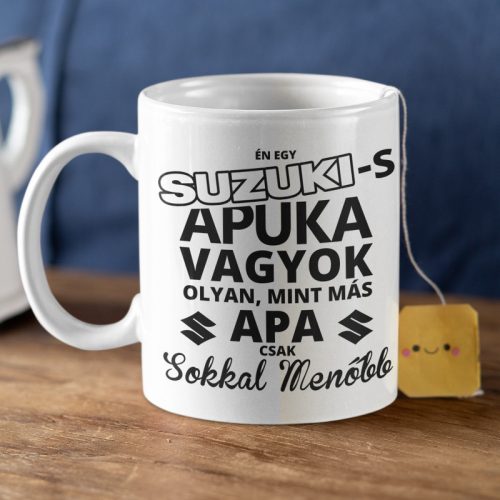 SUZUKI-s Apuka sokkal menőbb - bögre