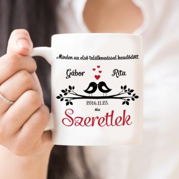   Minden az első találkozással kezdődött - feliratos, neves bögre